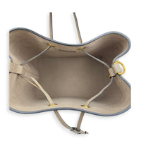 NeoNoe Bucket Bag Beige in Empreinte Leather, Gold hardware