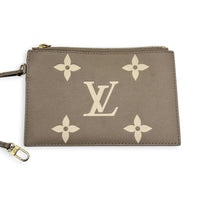 NeoNoe Bucket Bag Beige in Empreinte Leather, Gold hardware