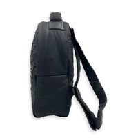 Coco Cocoon Backpack Black in Nylon, Silver hardware