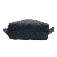 Coco Cocoon Backpack Black in Nylon, Silver hardware