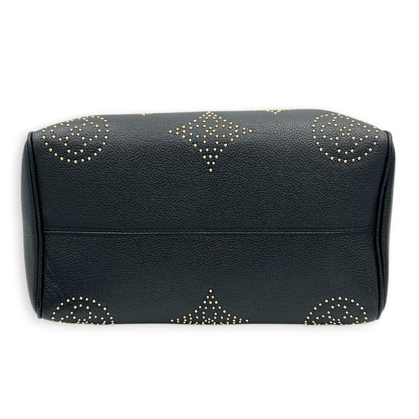 Speedy Bandouliere Studded Monogram Constellation Top Handle Bag in Calfskin, Gold hardware