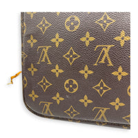 Neverfull Tote Bag GM Brown in Monogram Coated Canvas, Gold hardware