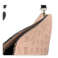 Mahina Babylon Shoulder Bag Pink in Calfskin, Silver hardware
