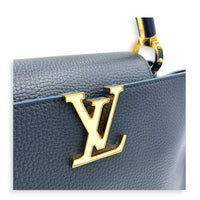 Capucines MM Kintsugi Top Handle Bag in Calfskin, Gold hardware