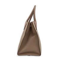 Logo Monochrome Pink Top Handle Bag in Saffiano Leather, Gold hardware