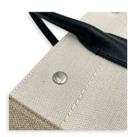 Rive Gauche Tote Bag Beige in Canvas, Silver hardware
