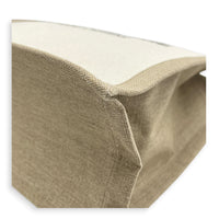 Rive Gauche Tote Bag Beige in Canvas, Silver hardware