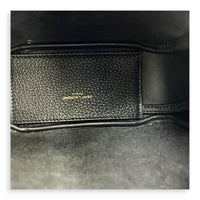 Le 5 A 7 Shoulder Bag Baby Black in Calfskin, Gold hardware