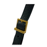 Le 5 A 7 Shoulder Bag Baby Black in Calfskin, Gold hardware