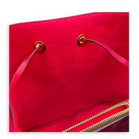 NeoNoe Brown Bucket Bag in Monogram Coated Canvas, Gold hardware