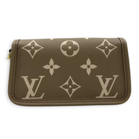 Diane Nano Beige Shoulder Bag in Empreinte Leather, Gold hardware