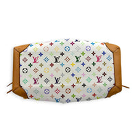 Ursula Shoulder Bag Multi-colour in Monogram Coated Canvas, Gold hardware