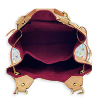 Ursula Shoulder Bag Multi-colour in Monogram Coated Canvas, Gold hardware