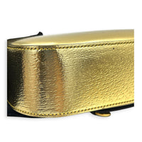 Horsebit 1955 Shoulder Bag Gold in Calfskin, Gold hardware