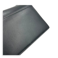 Sunset Wallet On Chain Black in Calfskin, Gold hardware