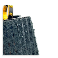 Capucines Top Handle Bag MM Black in Tweed, Gold hardware