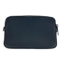 Alpha Wearable Wallet  Crossbody Bag Black in Taurillon Leather, Black hardware