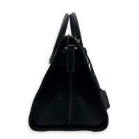 Sac de Jour Top Handle Bag Nano  Noir in Calfskin, Silver hardware