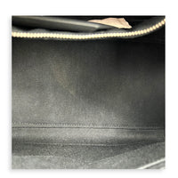 Sac de Jour Top Handle Bag Nano  Noir in Calfskin, Silver hardware