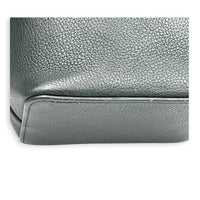 LockMe Bucket Bag Nano  Black in Taurillon Leather, Silver hardware