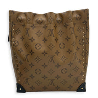 Noe Trunk Shoulder Bag PM Brown in Monogram Coated Canvas, Gold hardware