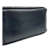 LouLou Camera Bag Small Noir in Lambskin, Silver hardware