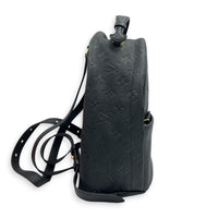 Sorbonne Black Backpack in Monogram Empreinte Leather, Gold hardware