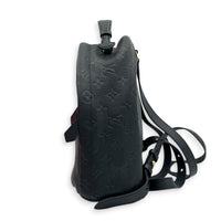 Sorbonne Black Backpack in Monogram Empreinte Leather, Gold hardware