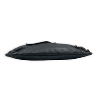 Classic Clutch Noir in Lambskin, Antique Brass hardware