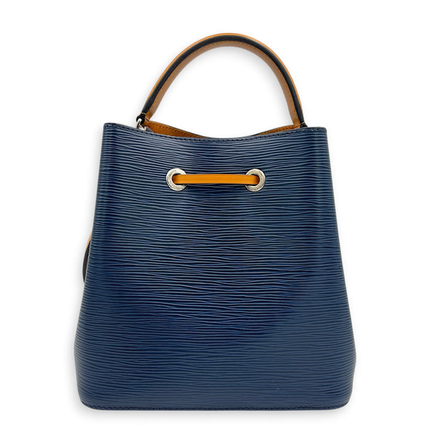 NeoNoe Bucket Bag BB Indigo / Saffron in Epi Leather, Gold hardware