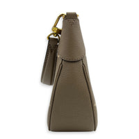 Bagatelle Shoulder Bag Tourterelle in Monogram Empreinte Leather, Gold hardware