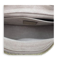 Bagatelle Shoulder Bag Tourterelle in Monogram Empreinte Leather, Gold hardware