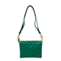 Coussin Shoulder Bag BB Green in Lambskin, Gold hardware