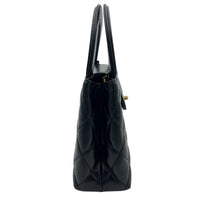 Kelly Mini Black Top Handle Bag in Calfskin, Gold hardware