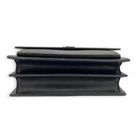Sunshine Shoulder Bag Black in Calfskin, Monochrome hardware