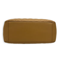 GST Tote Bag Beige in Caviar Leather, Gold hardware