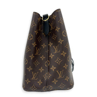 NeoNoe Bucket Bag MM Monogram in Monogram Coated Canvas, Gold hardware