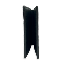 Intrecciato Black Wallet in Calfskin